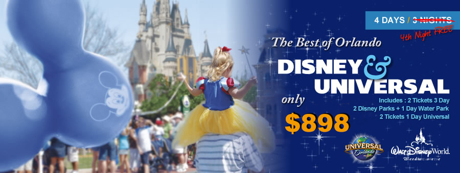 disneyland orlando tour package