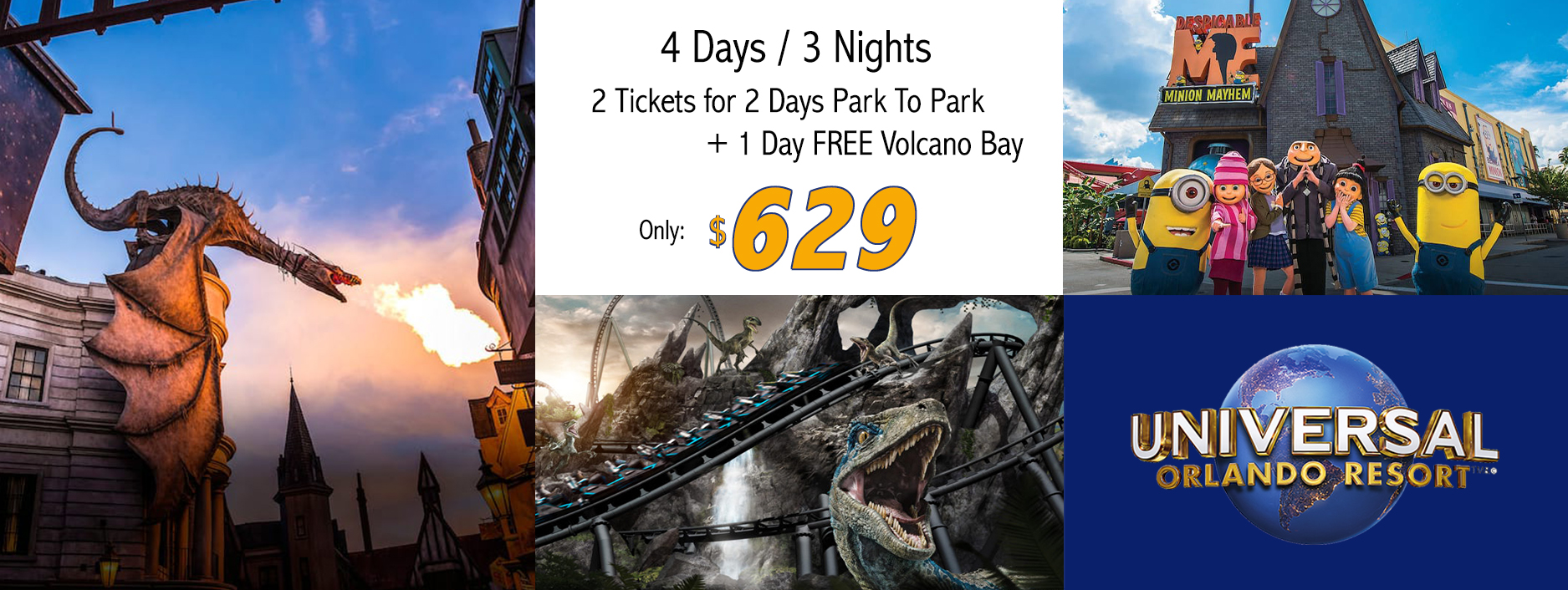 4 Benefits of Having Park to Park tickets at Universal Orlando