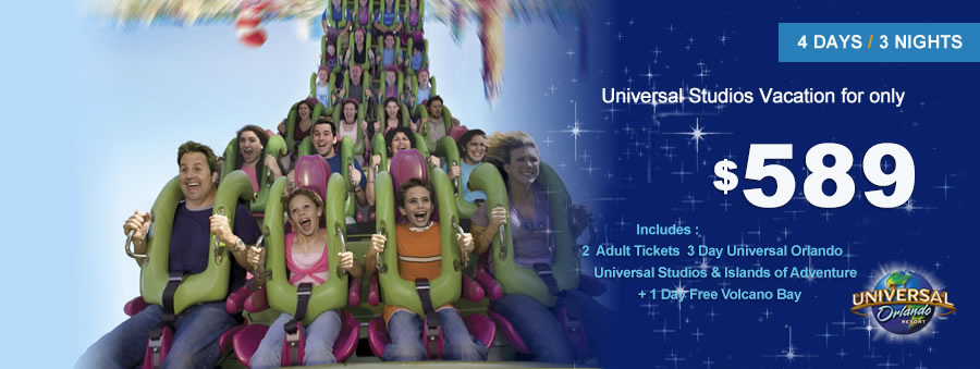 Orlando Vacation Package Universal Studios Packages